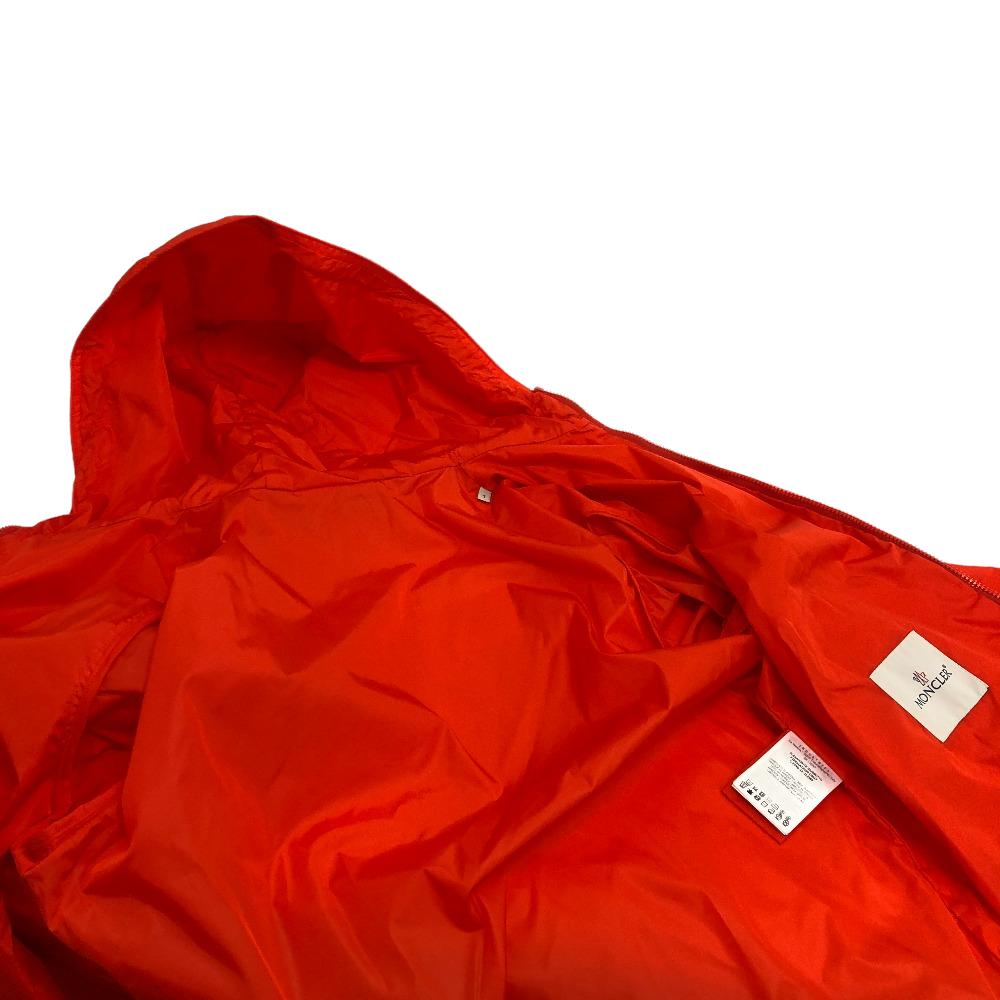 MONCLER Nylon jacket Nylon Red alexandrite Women 1 Used Authentic