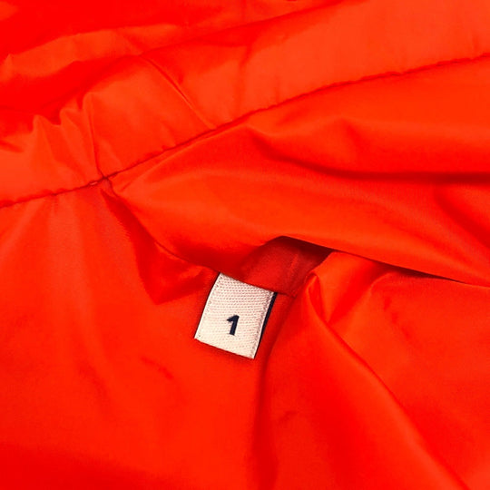MONCLER Nylon jacket Nylon Red alexandrite Women 1 Used Authentic