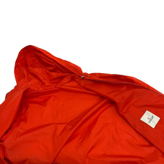 MONCLER Nylon jacket Nylon Red alexandrite Women No size listed Used Authentic