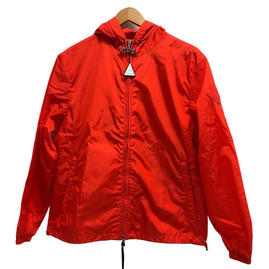 MONCLER Nylon jacket Nylon Red Women 2 Used Authentic