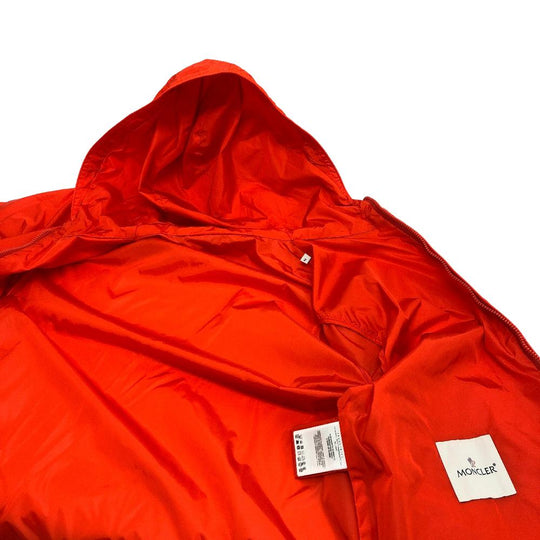 MONCLER Nylon jacket Nylon Red Women 2 Used Authentic