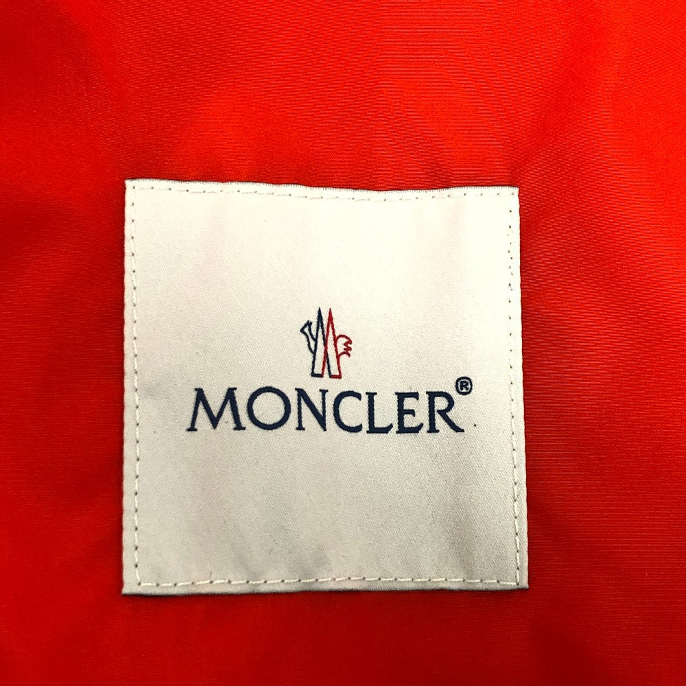 MONCLER Nylon jacket Nylon Red Women 2 Used Authentic