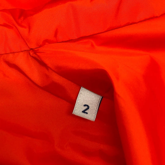 MONCLER Nylon jacket Nylon Red Women 2 Used Authentic