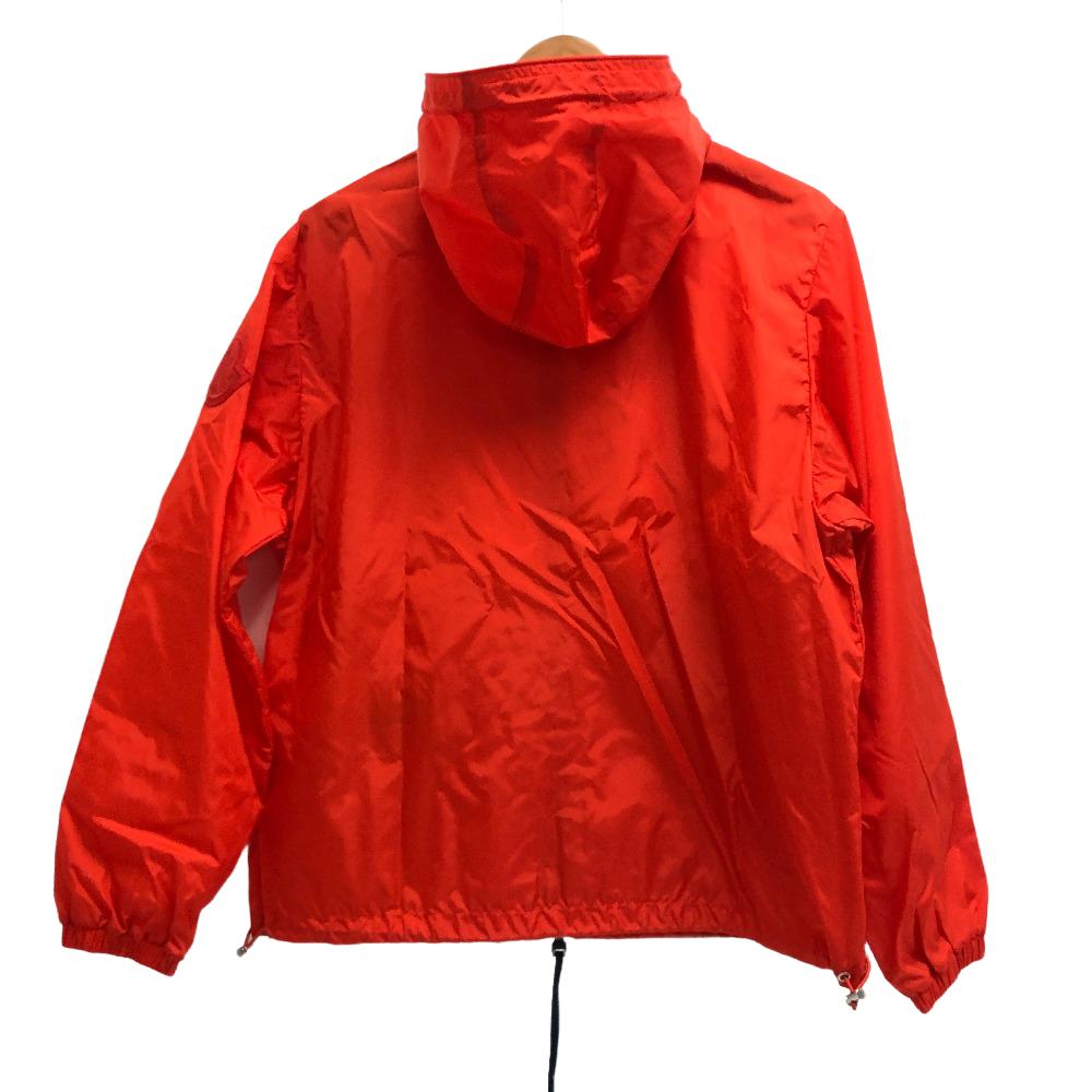 MONCLER Nylon jacket Nylon Red Women 2 Used Authentic