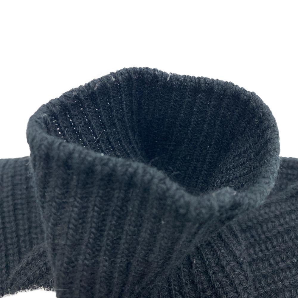 CELINE Other tops Wool, Angora black 21AW Logo patch oversized knit mens Notation size unknown Used Authentic