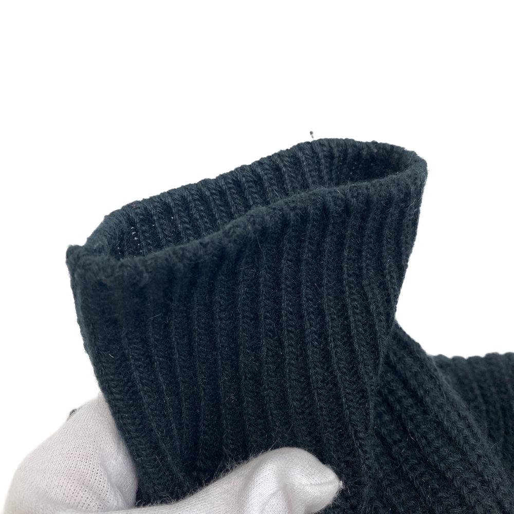 CELINE Other tops Wool, Angora black 21AW Logo patch oversized knit mens Notation size unknown Used Authentic