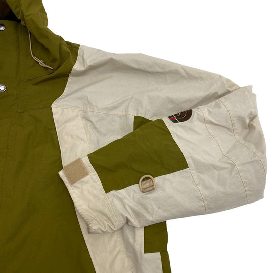 GUCCI Other outerwear Cotton denim, nylon White x brown The North Face Hoodie mens M Used Authentic