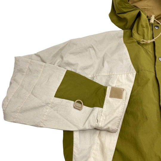 GUCCI Other outerwear Cotton denim, nylon White x brown The North Face Hoodie mens M Used Authentic