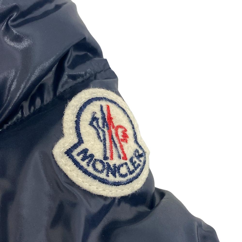 MONCLER Down jacket 16 years Nylon Navy Women No size indicated Used Authentic