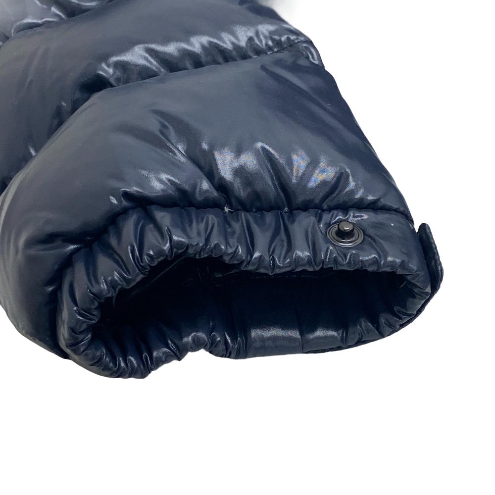 MONCLER Down jacket 16 years Nylon Navy Women No size indicated Used Authentic