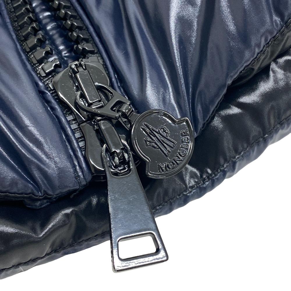 MONCLER Down jacket 16 years Nylon Navy Women No size indicated Used Authentic