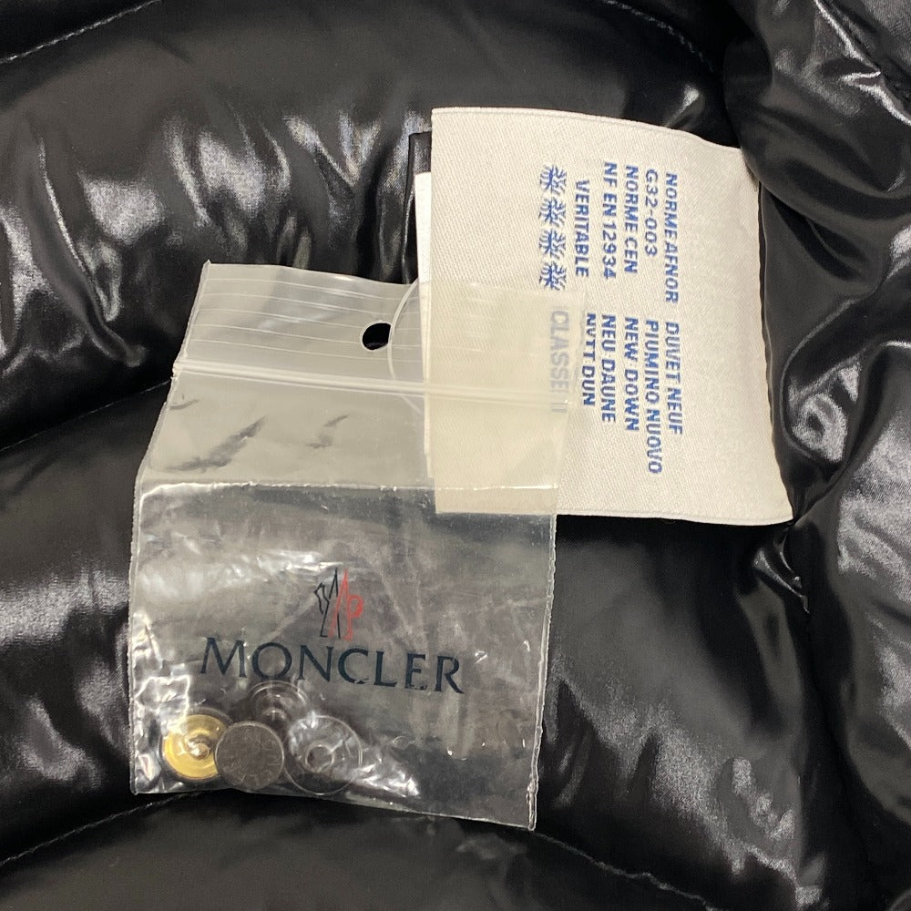 MONCLER Down jacket 16 years Nylon Navy Women No size indicated Used Authentic