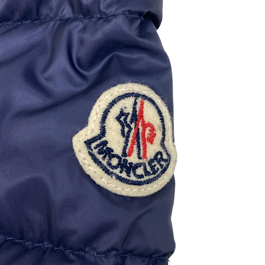 MONCLER Down jacket Nylon Navy 17 years 6anni45.7" Kids 6 anni 116cm Used Authentic