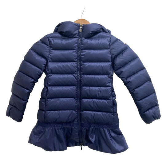 MONCLER Down jacket Nylon Navy 17 years 6anni45.7" Kids 6 anni 116cm Used Authentic