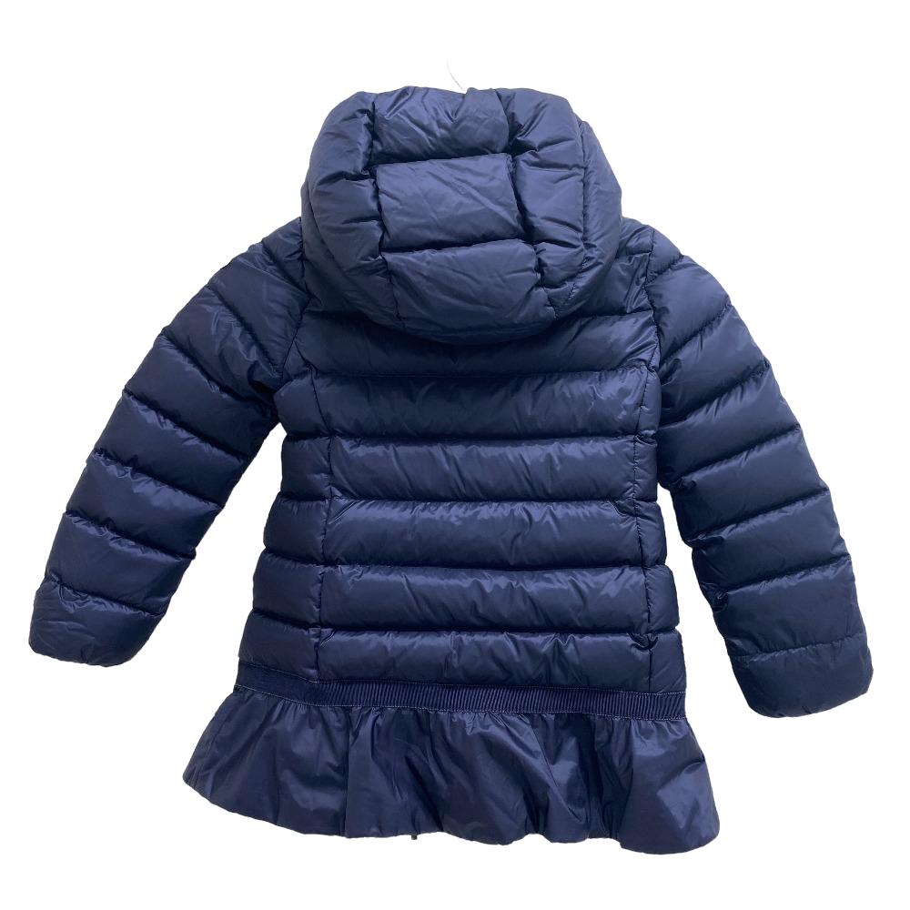MONCLER Down jacket Nylon Navy 17 years 6anni45.7" Kids 6 anni 116cm Used Authentic