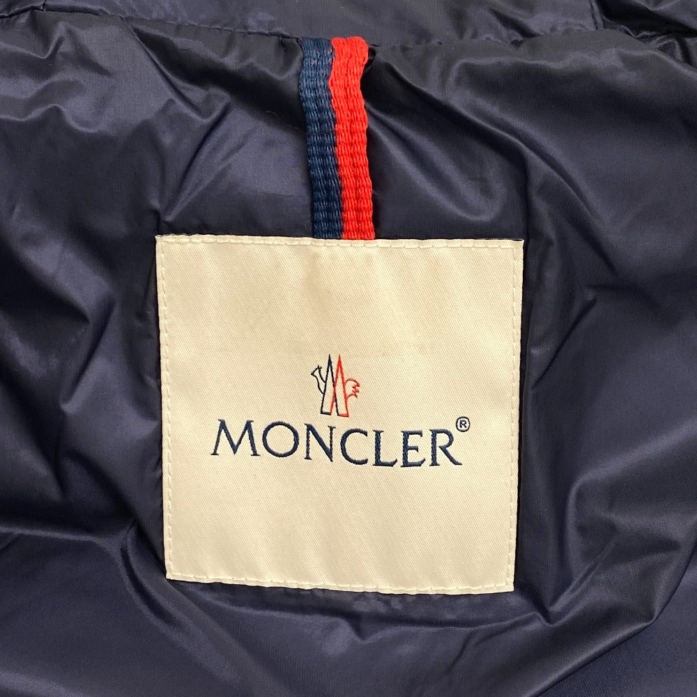 MONCLER Down jacket Nylon Navy 17 years 6anni45.7" Kids 6 anni 116cm Used Authentic