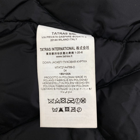 TATRAS Down jacket Polyester, Nylon Navy MTAT21A4769 mens 04 Used Authentic