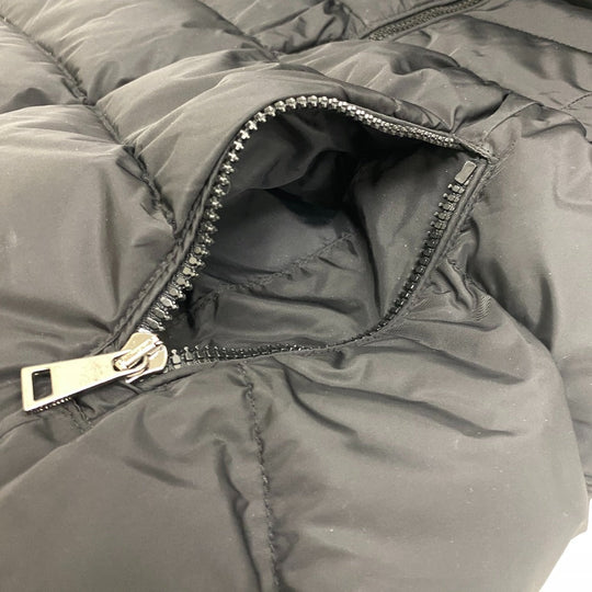 MONCLER Down jacket Nylon black HIRONDELLE 19 years Women zero size Used Authentic