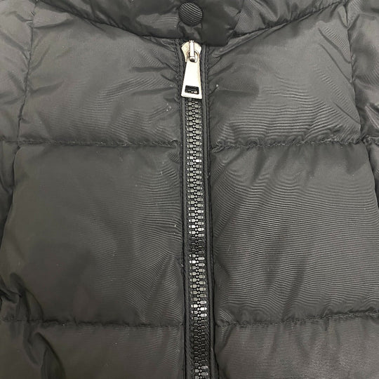 MONCLER Down jacket Nylon black HIRONDELLE 19 years Women zero size Used Authentic