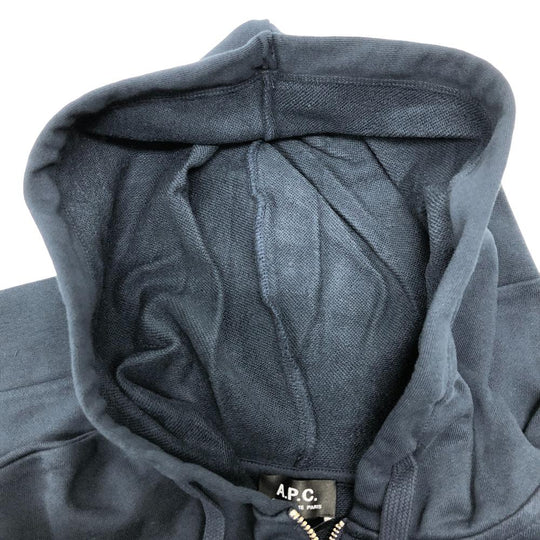 A.P.C. Hoodie cotton Navy COECQ IAK S