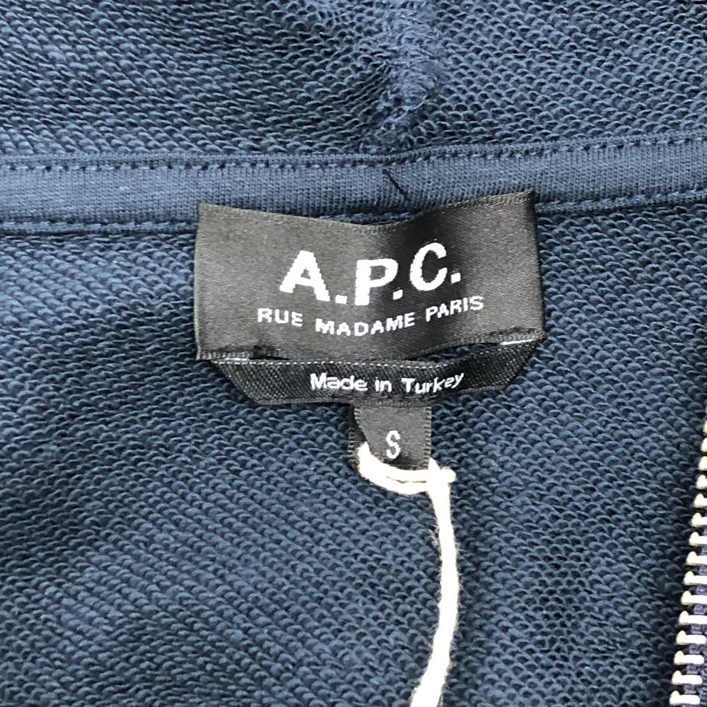 A.P.C. Hoodie cotton Navy COECQ IAK S