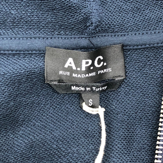 A.P.C. Hoodie cotton Navy COECQ IAK S