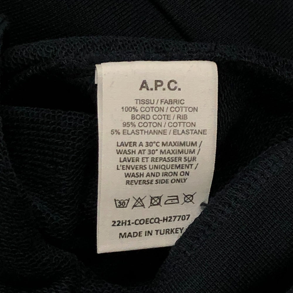 A.P.C. Hoodie cotton Navy COECQ IAK S