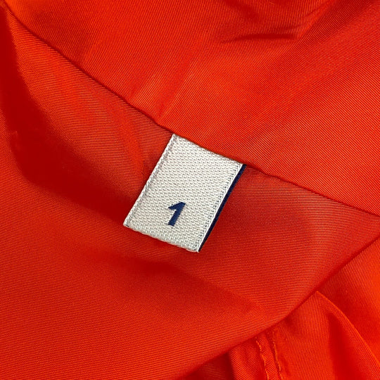 MONCLER Nylon jacket F10931A72100 Nylon Orange ALEXANDRITE Women TG1 Used Authentic