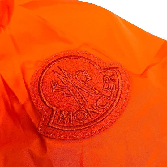 MONCLER Nylon jacket F10931A72100 Nylon Orange ALEXANDRITE Women TG1 Used Authentic