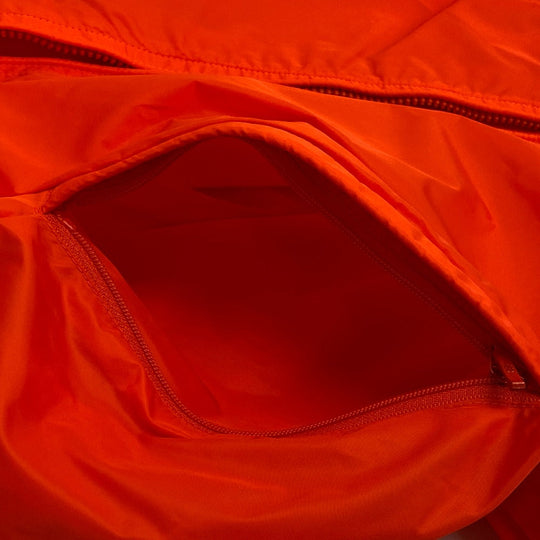 MONCLER Nylon jacket F10931A72100 Nylon Orange ALEXANDRITE Women TG1 Used Authentic