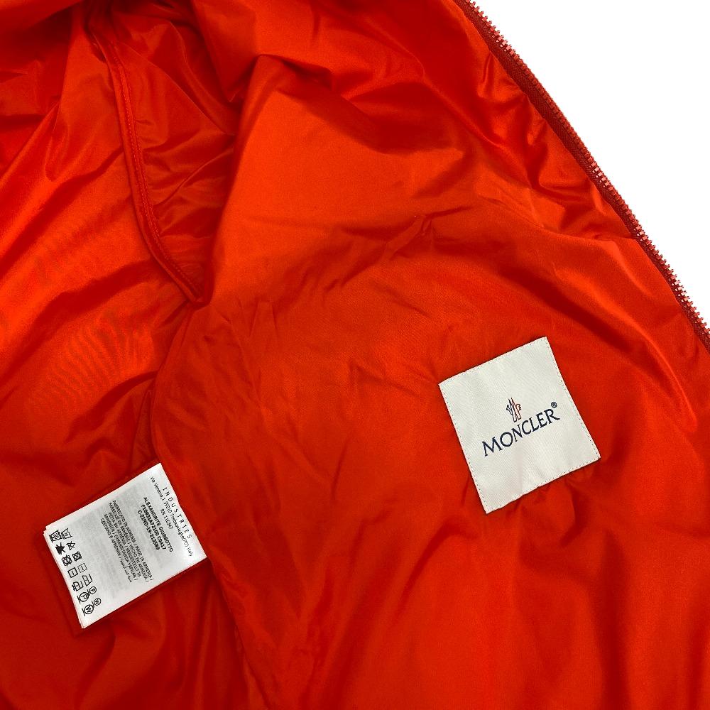 MONCLER Nylon jacket F10931A72100 Nylon Orange ALEXANDRITE Women TG1 Used Authentic