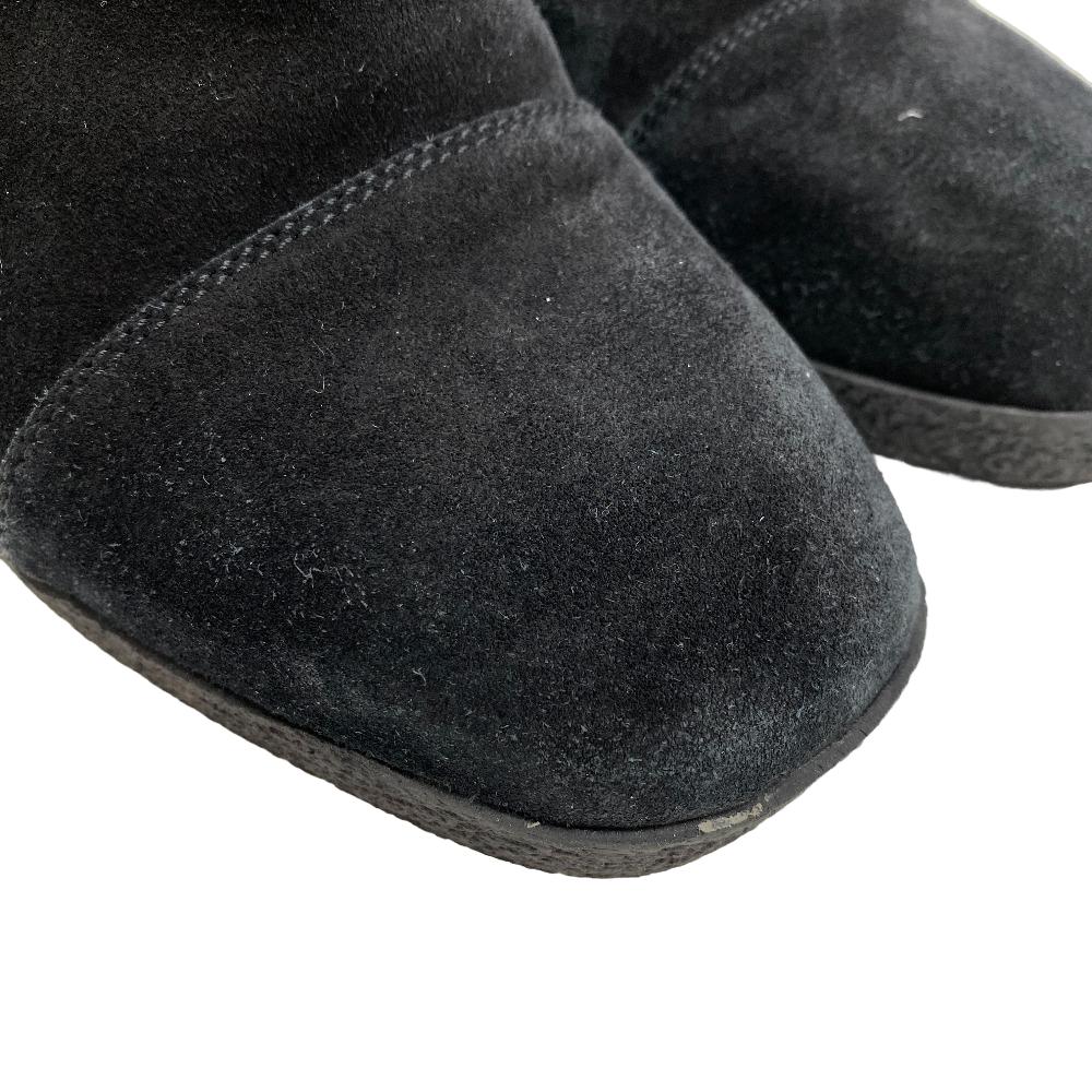 LOUIS VUITTON boots suede black 15 years Women 36 2/1 Used Authentic