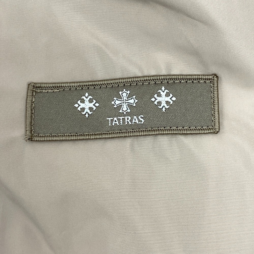 TATRAS Nylon jacket Polyester, Rayon beige 1 MTK18S4110 PELARGONIO mens 01 Used Authentic