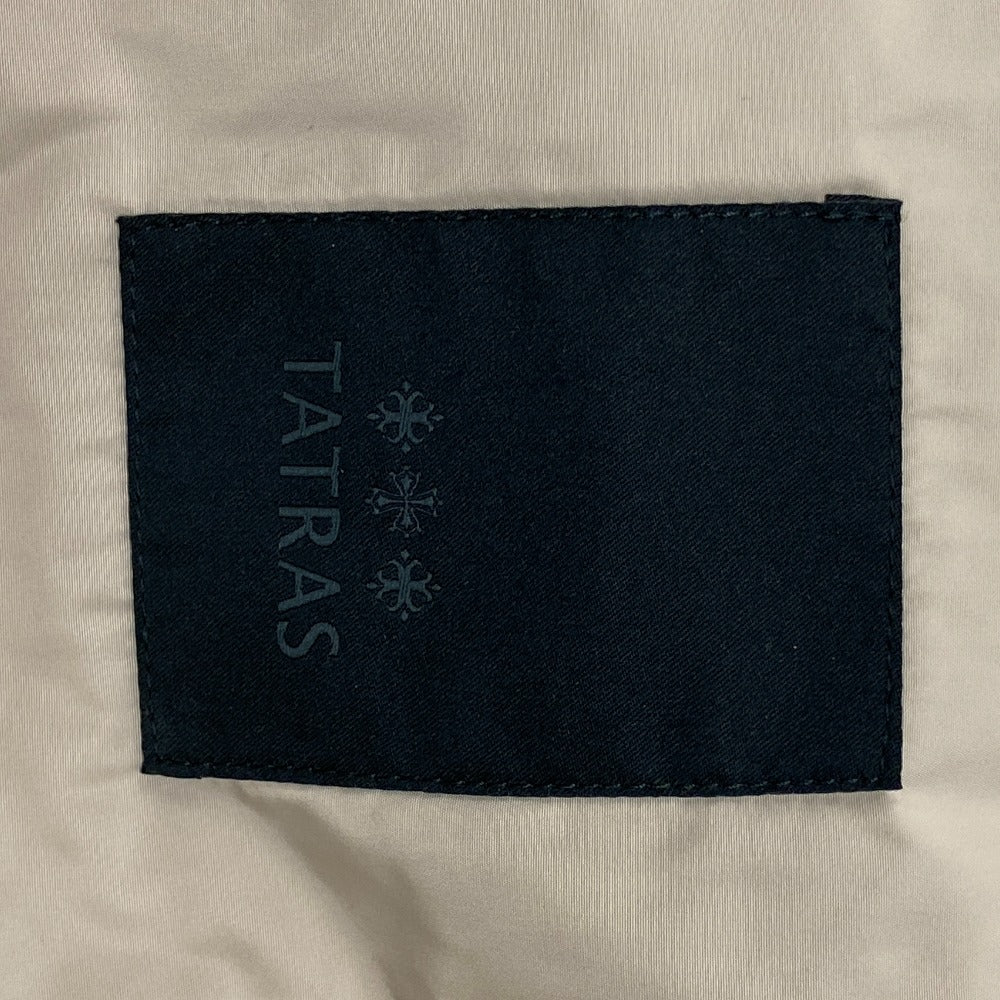 TATRAS Nylon jacket Polyester, Rayon beige 1 MTK18S4110 PELARGONIO mens 01 Used Authentic