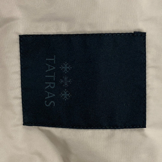 TATRAS Nylon jacket Polyester, Rayon beige 1 MTK18S4110 PELARGONIO mens 01 Used Authentic