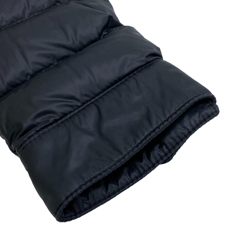 MONCLER Down jacket Nylon black KAVIR 19 years Women No size indicated Used Authentic