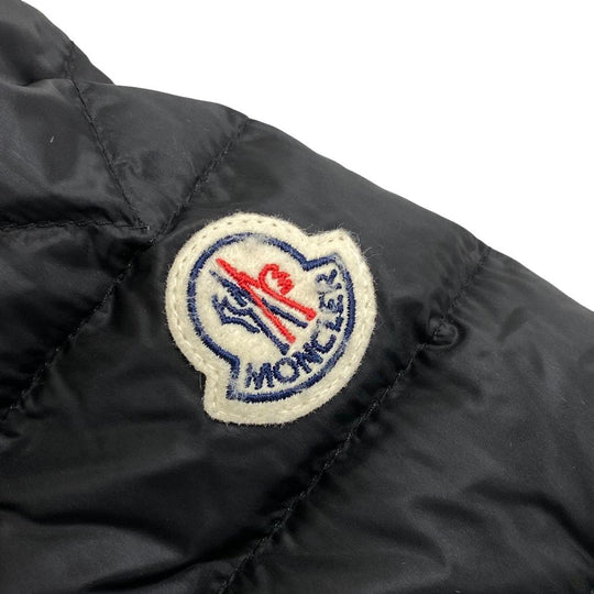 MONCLER Down jacket Nylon black KAVIR 19 years Women No size indicated Used Authentic