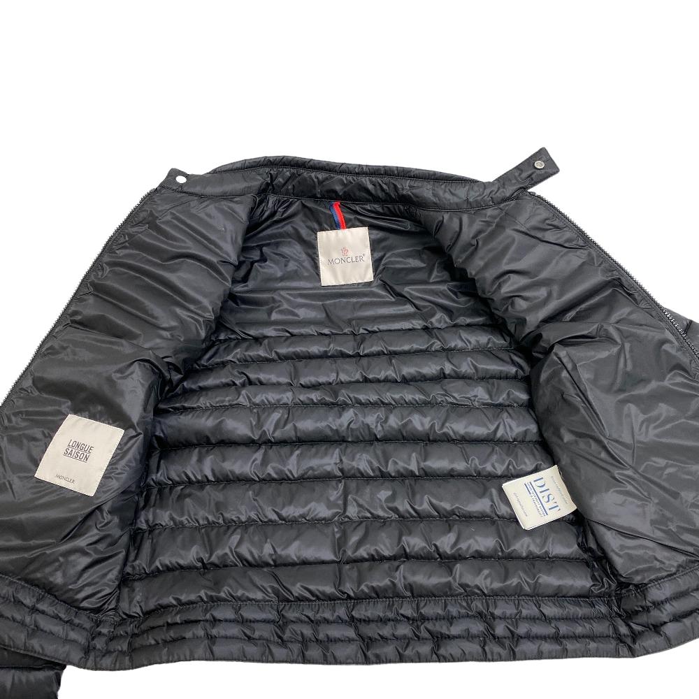 MONCLER Down jacket Nylon black KAVIR 19 years Women No size indicated Used Authentic
