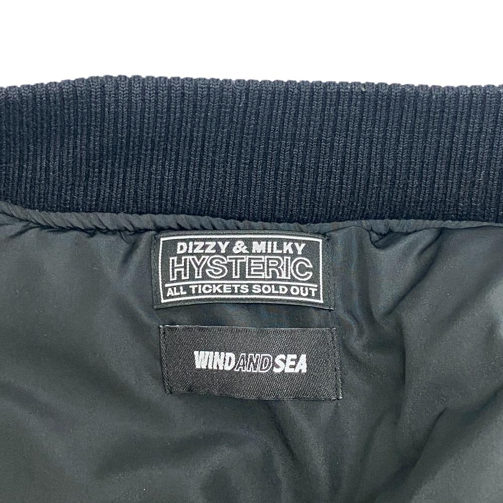 HYSTERIC GLAMOUR Down jacket polyester black 22AW mens M Used Authentic