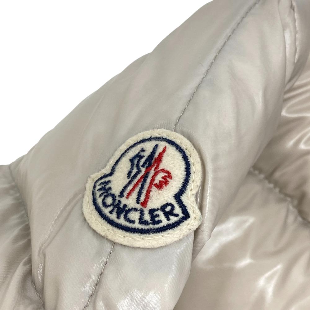 MONCLER Down jacket Nylon beige 17 years 00 ALBIZIA Women 00 Used Authentic