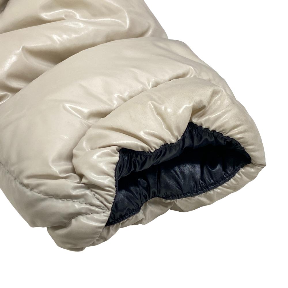MONCLER Down jacket Nylon beige 17 years 00 ALBIZIA Women 00 Used Authentic