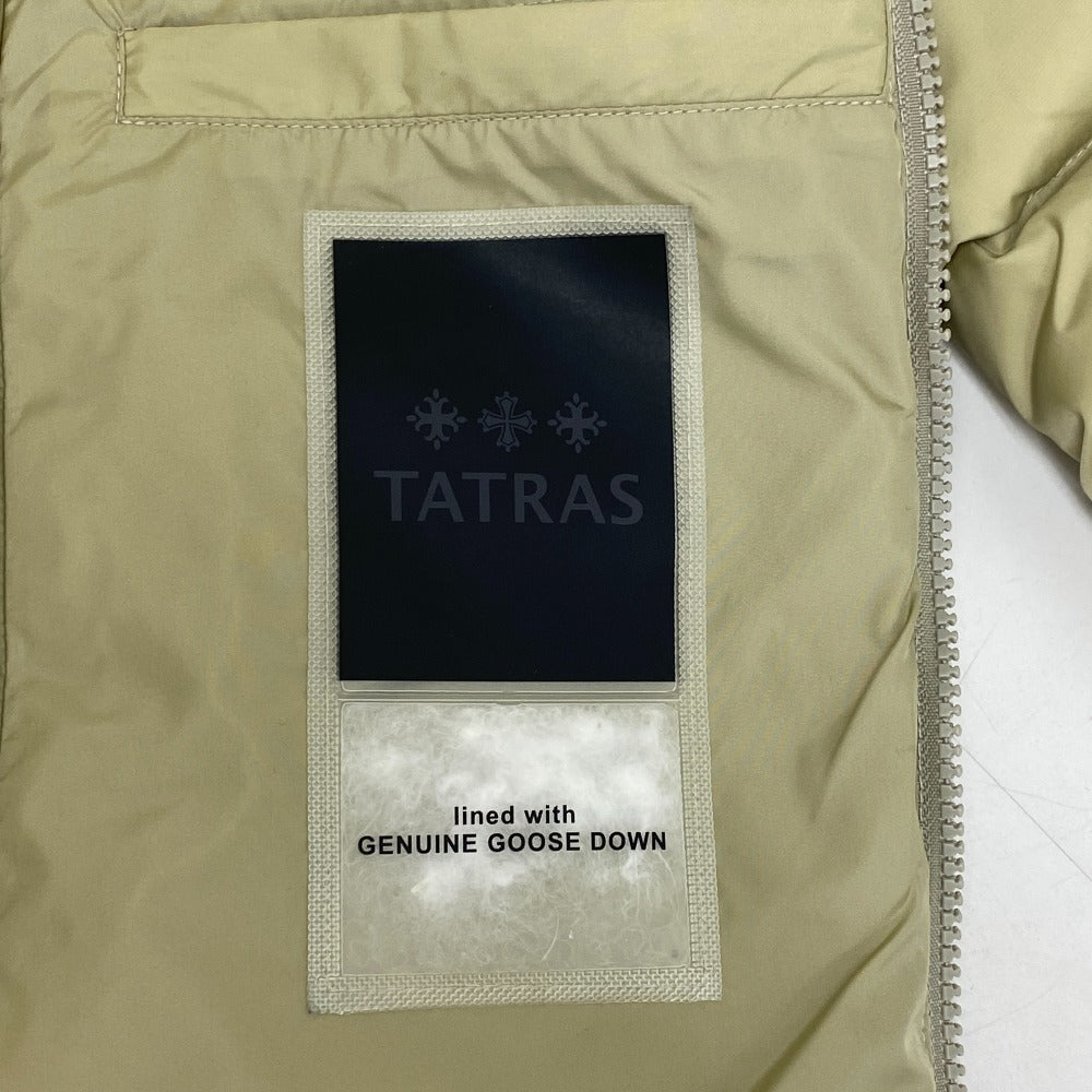 TATRAS Down jacket Nylon khaki Women 03 Used Authentic