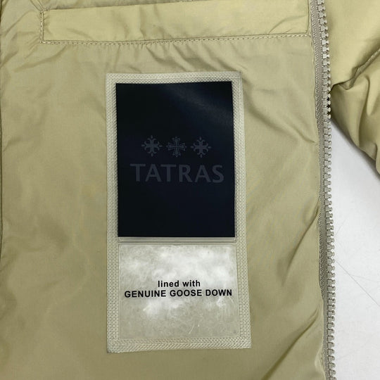 TATRAS Down jacket Nylon khaki Women 03 Used Authentic