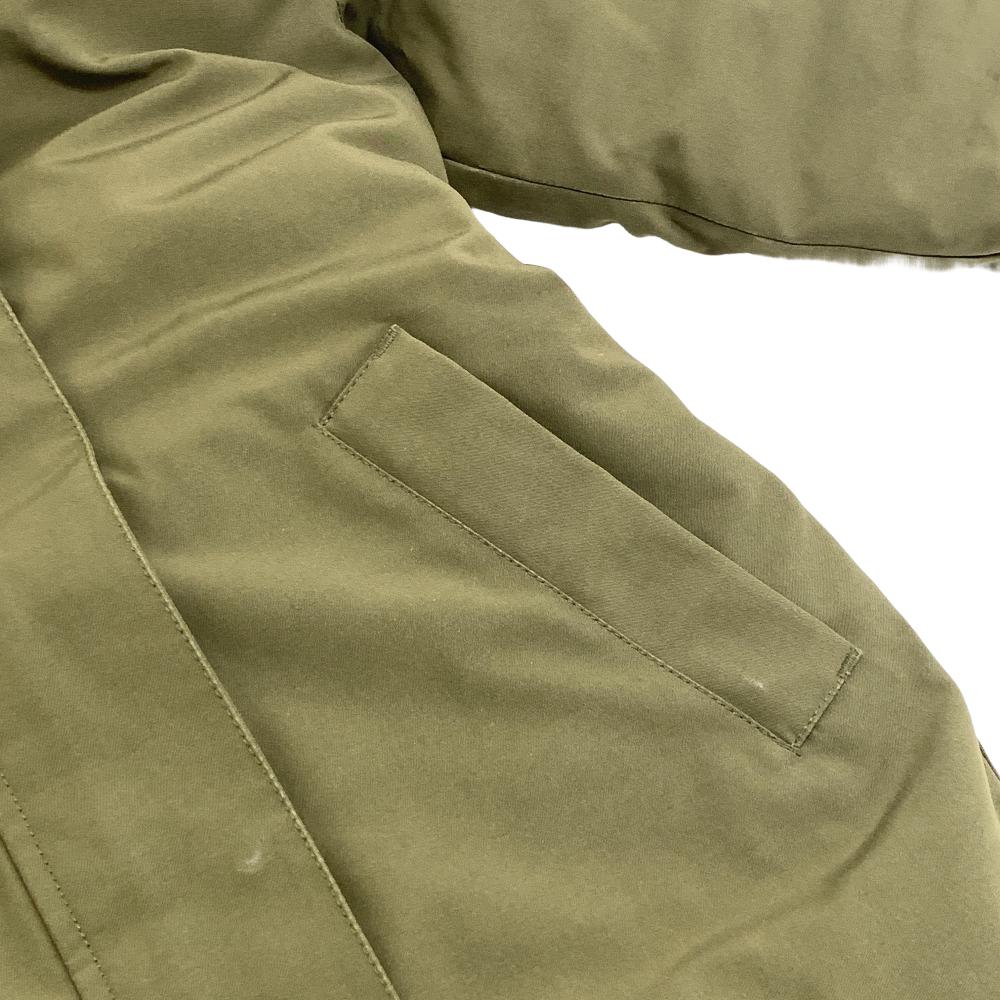 CANADA GOOSE Down jacket Cotton, Polyurethane khaki FUSION VICTORIA PARKA Women XS Used Authentic