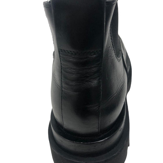 BOTTEGAVENETA boots leather black Side gore boots Rug Women 36 Used Authentic