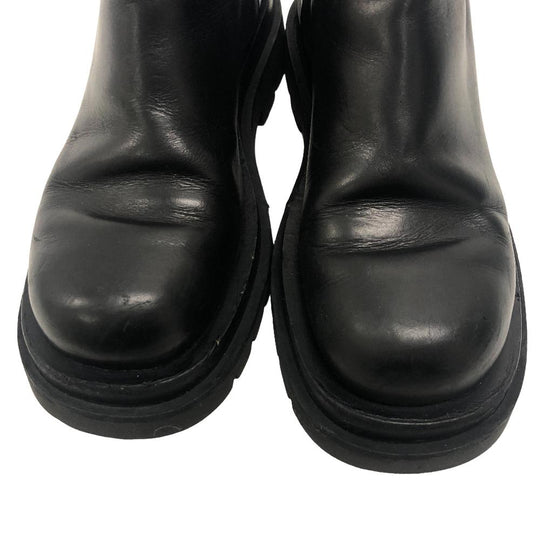 BOTTEGAVENETA boots leather black Side gore boots Rug Women 36 Used Authentic