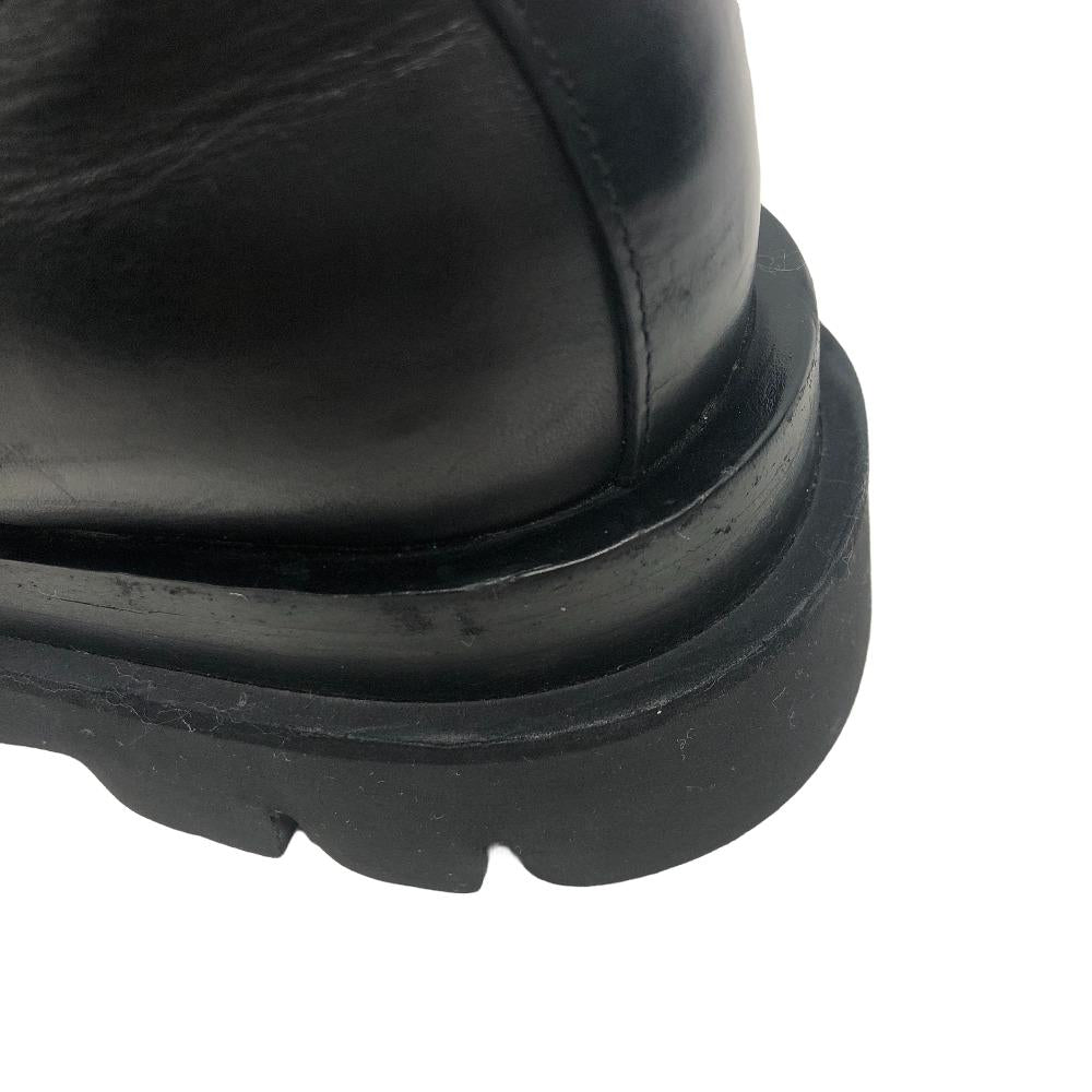 BOTTEGAVENETA boots leather black Side gore boots Rug Women 36 Used Authentic