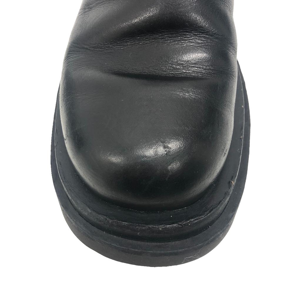 BOTTEGAVENETA boots leather black Side gore boots Rug Women 36 Used Authentic