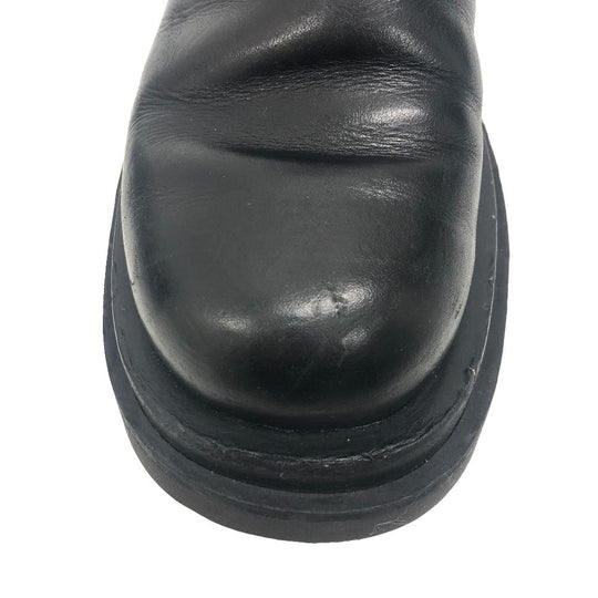 BOTTEGAVENETA boots leather black Side gore boots Rug Women 36 Used Authentic
