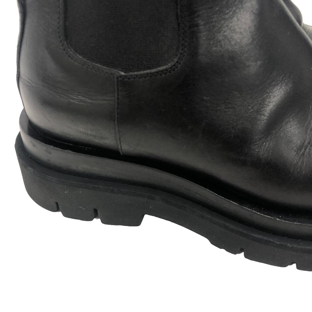 BOTTEGAVENETA boots leather black Side gore boots Rug Women 36 Used Authentic